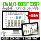 Holiday How Much Does It Cost? Digital Interactive Activity