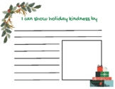 Holiday Kindness Writing