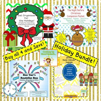 Preview of Holiday Language Bundle {for Older Students}