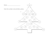 Holiday Letter and Number Identification