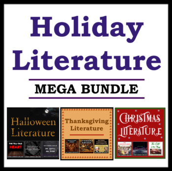 Preview of Holiday Literature MEGA BUNDLE - CCSS