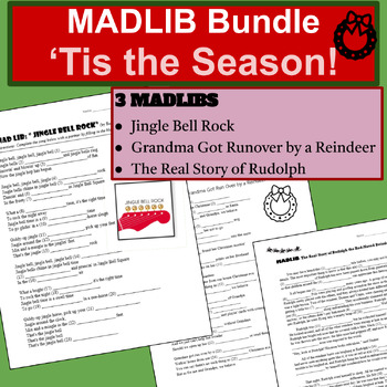 Jingle Bell Rock song and nursery rh…: English ESL worksheets pdf & doc