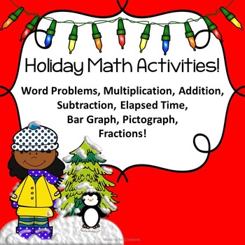 Preview of Holiday Math Activities