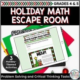 Holiday Math Problem Solving Activities | Digital Christma