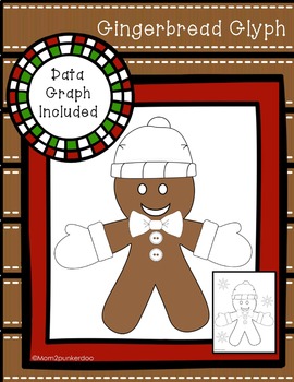Preview of Gingerbread Glyph Holiday Math Activity