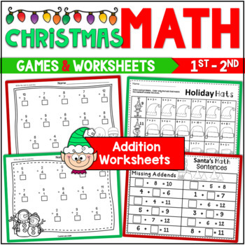 Christmas Math Worksheets | Christmas Addition and Subtraction by ...