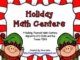 Holiday Math Centers for K/1