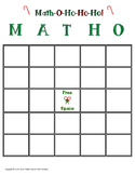 Holiday Math-O-Ho-Ho-Ho! Christmas Math FREEBIE