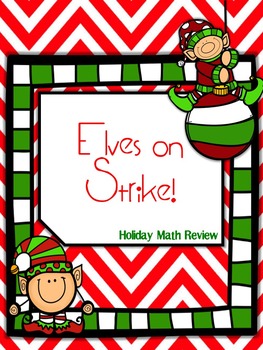 Preview of Holiday Math Review: Multi-step problems, Rounding, Patterns, Add/Sub, Mult/Div