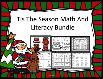 Preview of Holiday Math and Literacy Packet