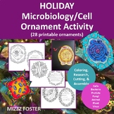 Holiday Microbiology / Cell Biology Ornament (28 variations)