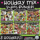 Holiday Mix Clipart SUPER Bundle {$35 value!}