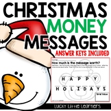 Christmas Money Messages | Christmas Activities