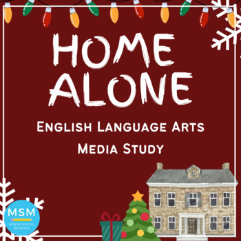 Preview of Home Alone Holiday Movie Study Guide Printables