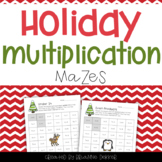 Holiday Multiplication Worksheets