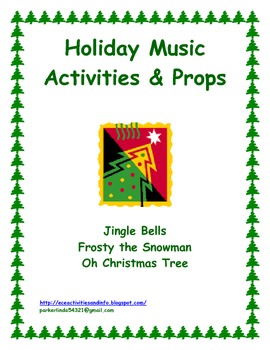 Preview of Holiday Music Activities