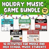 Holiday Music Game Bundle- Perfect for Choirs, Bands and O