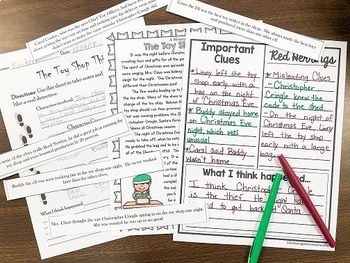 Christmas Activities Reading Comprehension and Inferencing Christmas ...