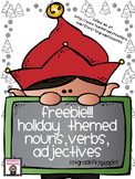 Holiday Grammar Practice Pages