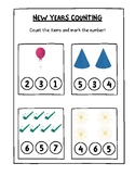 Holiday Number Recognition Worksheets