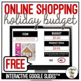 Holiday Online Shopping Google Slides FREEBIE