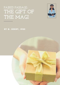 Preview of Holiday Paired Texts: The Gift of The Magi (Annotation copy)