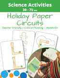 Holiday Paper Circuit Templates