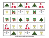 Holiday Pattern Skills for children Montessori Preschool