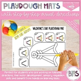 Holiday Playdough Mats with Step-by-Step Visual Directions