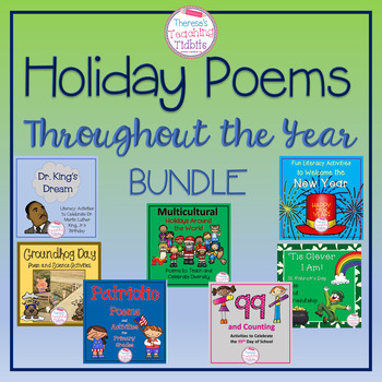 Preview of Holiday Poems Throughout the Year BUNDLE