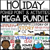 Holiday Power Point & Activities Mega Bundle