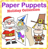 Talking Puppets for Christmas, Halloween, Thanksgiving, Ea