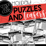Holiday Puzzles and Brain Teasers