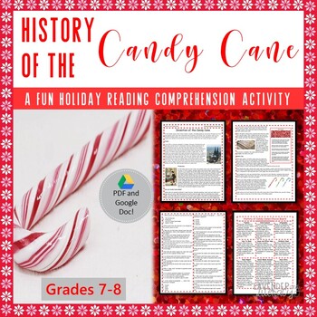 Preview of Digital Holiday Reading Comprehension