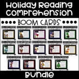 Holiday Reading Comprehension Boom Cards™ - Digital BUNDLE