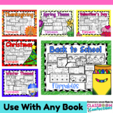 Holiday Reading Comprehension Skill Flippables Interactive