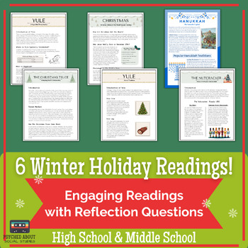 Preview of Holiday Readings with Guided Journals!