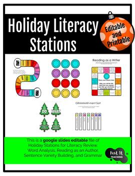 Preview of Holiday Review Stations