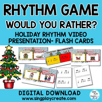 Preview of Holiday Rhythm Game "Would You Rather" L1 Rhythm Play Along
