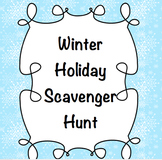 Holiday Scavenger Hunt with QR Codes