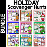 Holiday Scavenger Hunts Yearlong Bundle