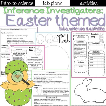 Preview of Holiday Science: Easter Themed experiments and crafts