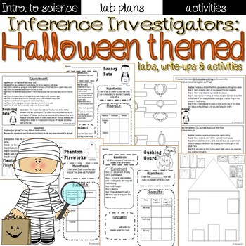Preview of Holiday Science: Halloween Themed experiments and crafts