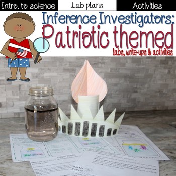 Preview of Holiday Science: Patriotic Themed experiments and crafts