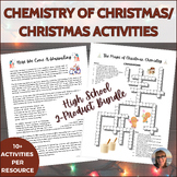 Holiday Science Sub Plans High School Chemistry of Chrisma