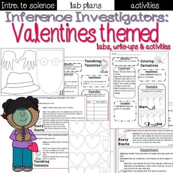 Preview of Holiday Science: Valentine's Day Themed experiments and crafts