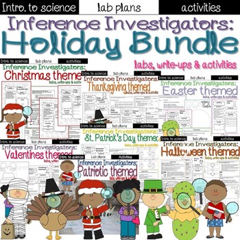 Preview of Holiday Science: lab and crafts bundle!