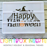 Holiday / Seasonal Light Box Inserts