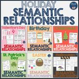 Holiday Semantic Relationships Bundle