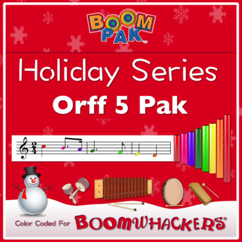Preview of Holiday Series - Orff 5 Pak - Christmas